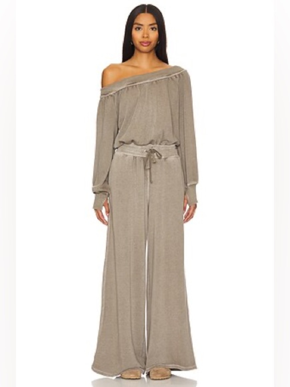 Free People FP Movement One To Beat Onesie in Dolphin X Small